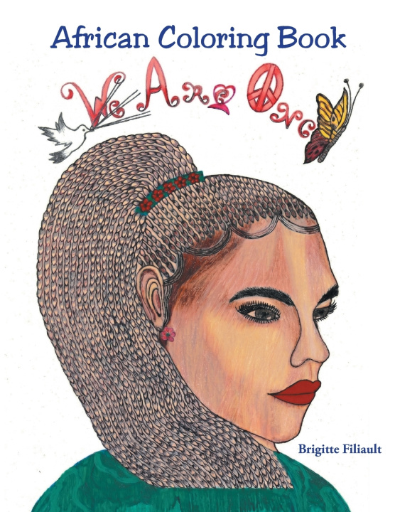 Buch African Coloring Book Brigitte Filiault