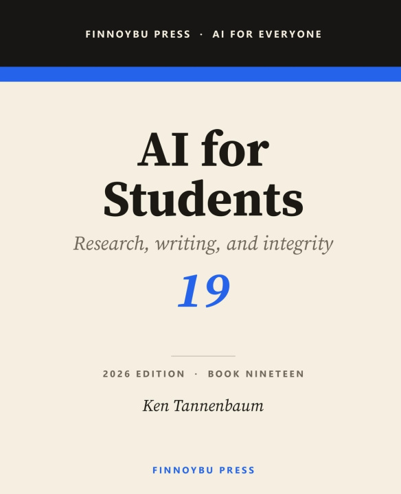 Buch AI for Students Ken Tannenbaum