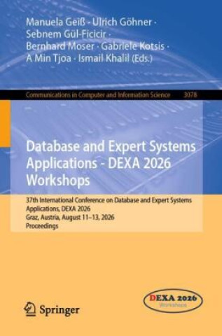 Boek Database and Expert Systems Applications - DEXA 2026 Workshops Manuela Geiß