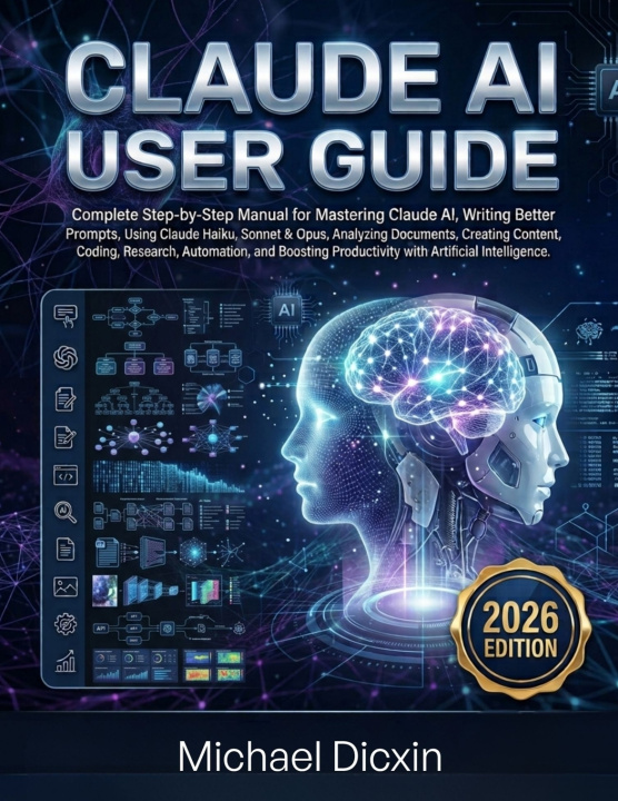 Książka Claude AI User Guide Michael Dicxin