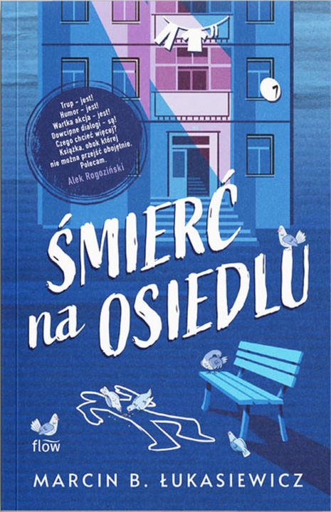Book Śmierć na osiedlu Marcin B. Łukasiewicz