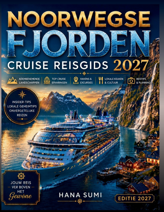 Libro Noorwegse fjorden cruise Reisgids 2027 HANA SUMI