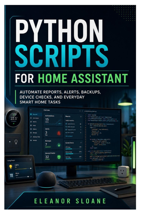 Könyv Python Scripts for Home Assistant Eleanor Sloane