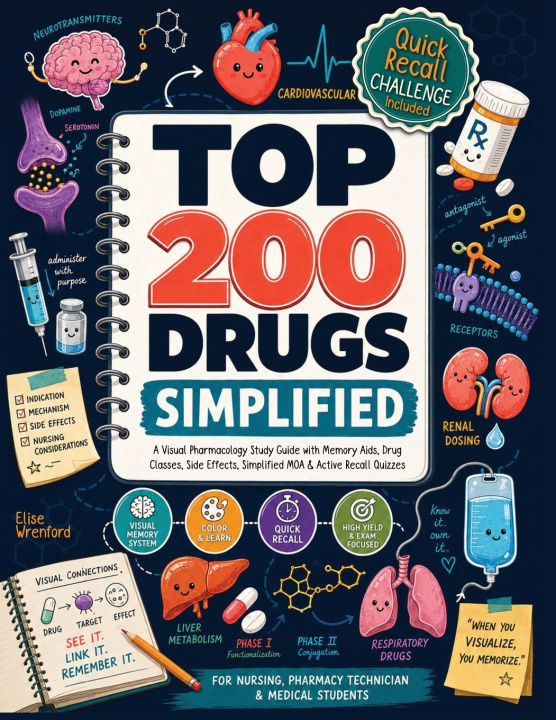 Buch Top 200 Drugs Simplified Elise Wrenford