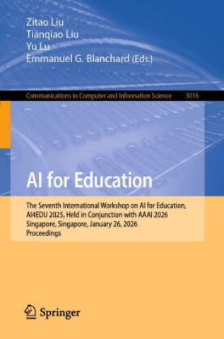 Buch AI for Education Zitao Liu
