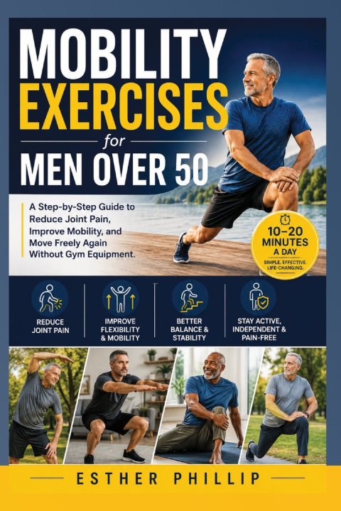 Boek Mobility Exercises for Men Over 50 Esther Phillip
