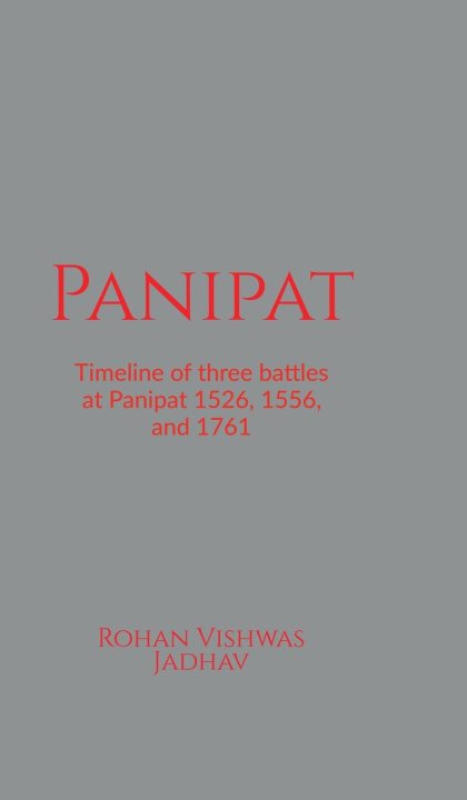 Livro Panipat Rohan Vishwas Jadhav