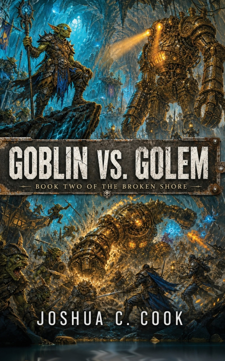 Kniha Goblin vs. Golem Joshua C. Cook