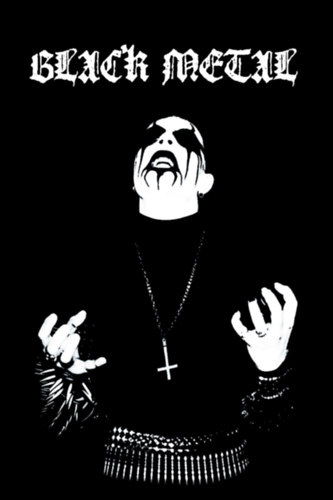 Książka Black metal Frank Robin