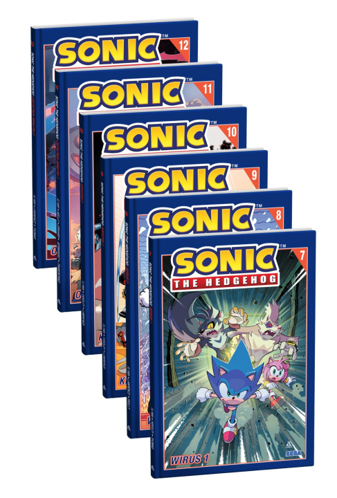 Kniha Sonic the Hedgehog tomy 7-12 (pakiet) Ian Flynn