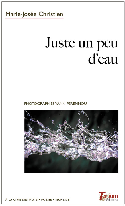 Knjiga JUSTE UN PEU D'EAU Christien