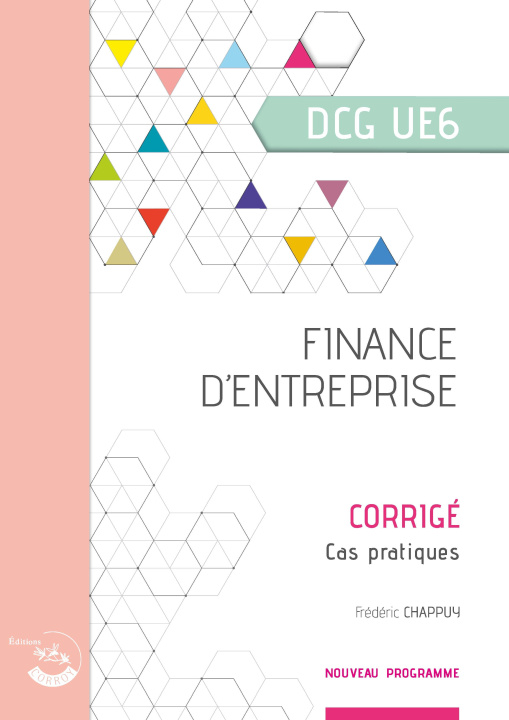 Knjiga UE6- Finance d'entreprise - Corrigé Chappuy