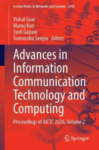 Livro Advances in Information Communication Technology and Computing Vishal Goar