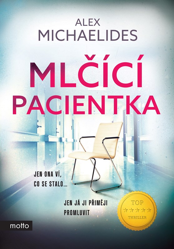 Livro Mlčící pacientka Alex Michaelides