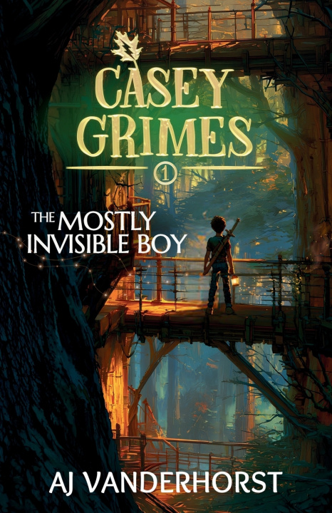 Boek The Mostly Invisible Boy AJ Vanderhorst