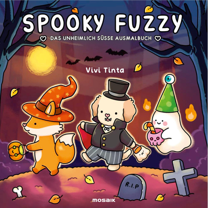 Carte Spooky Fuzzy Vivi Tinta