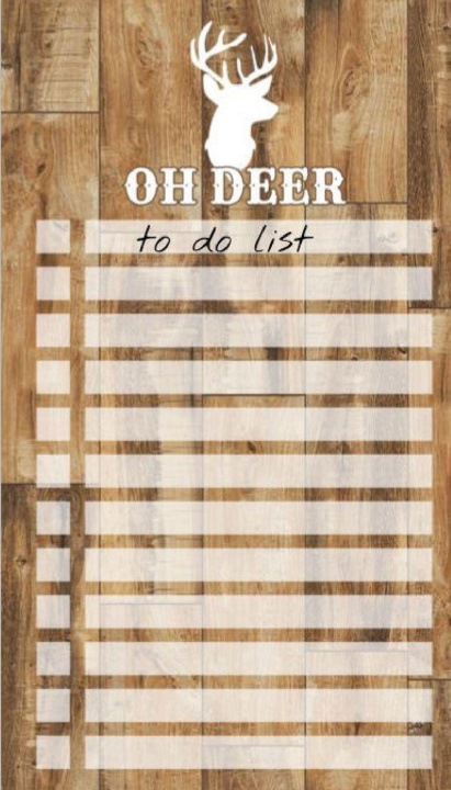 Book To Do List Notepad Get List Done