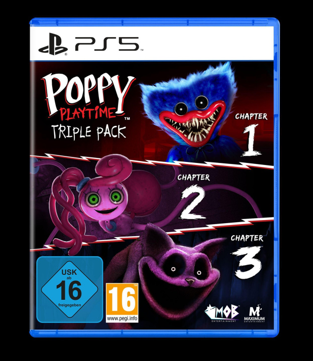 Vídeo Poppy Playtime Triple Pack (PlayStation PS5) 
