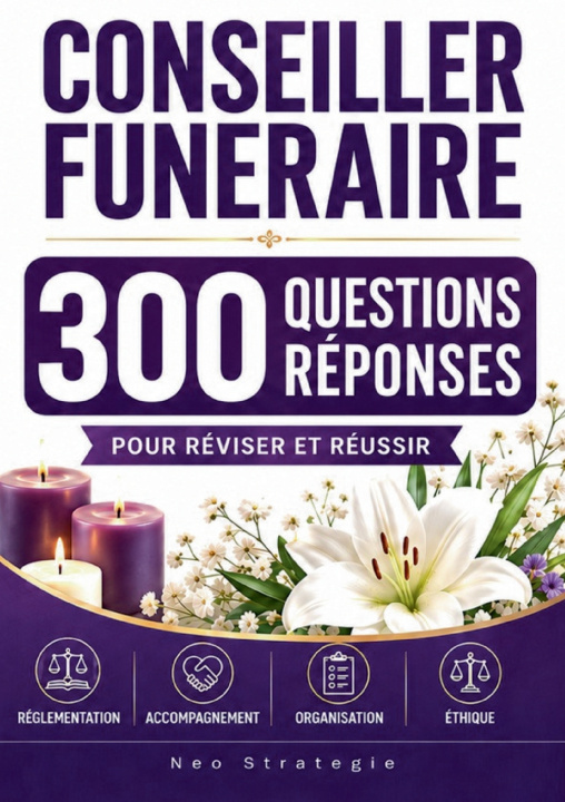 Carte Conseiller funéraire - 300 questions réponses Neo Strategie