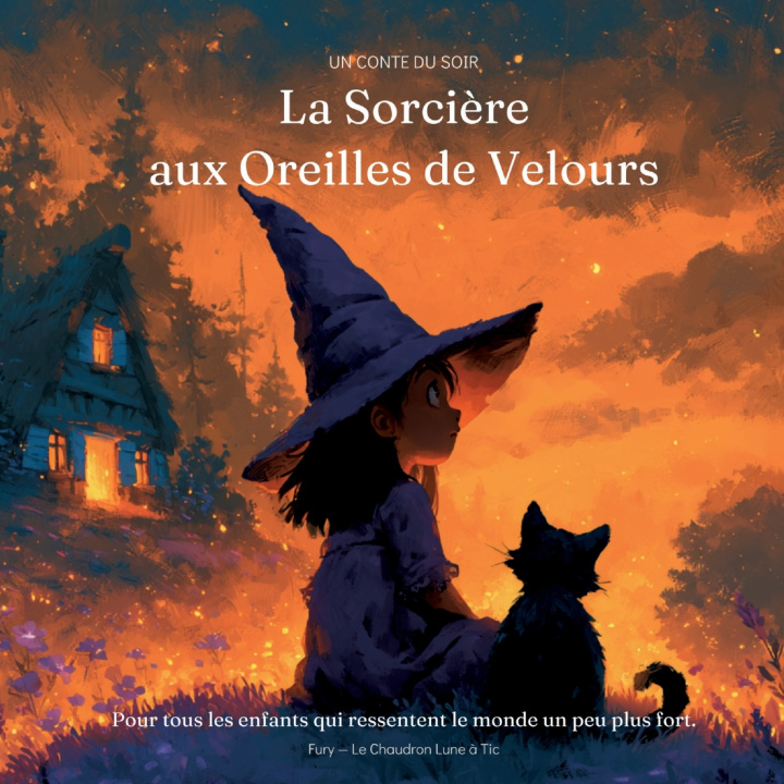 Buch La Sorcière aux Oreilles de Velours Fury Le Chaudron Lune à Tic
