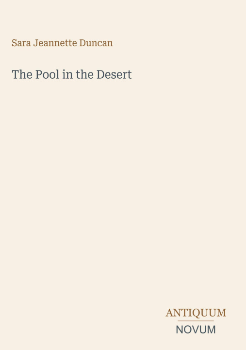 Book The Pool in the Desert 