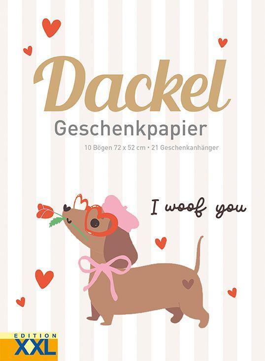 Książka Dackel Geschenkpapier 