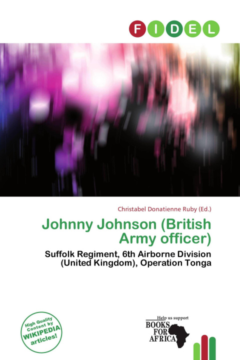 Książka Johnny Johnson (British Army officer) 