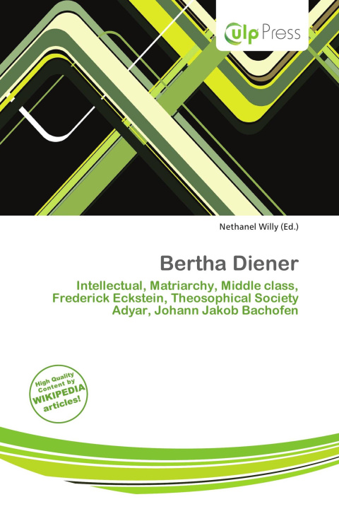 Buch Bertha Diener 