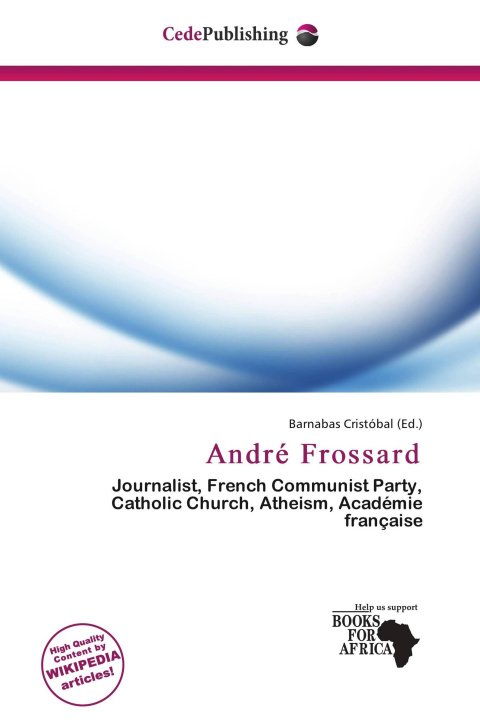 Книга André Frossard 