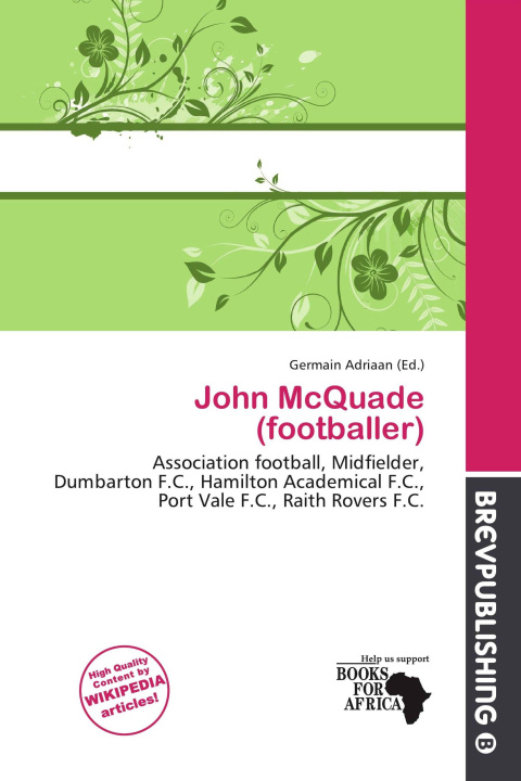 Kniha John McQuade (footballer) 