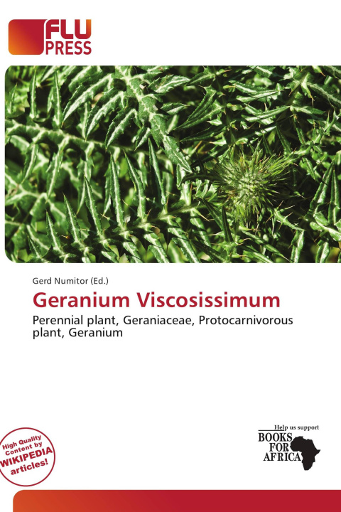Kniha Geranium Viscosissimum 