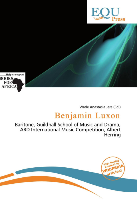 Kniha Benjamin Luxon 