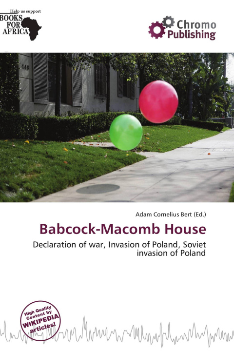 Книга Babcock-Macomb House 