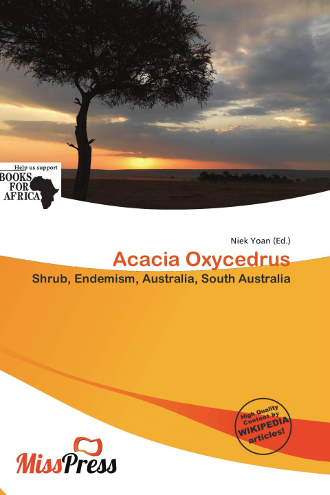 Libro Acacia Oxycedrus 