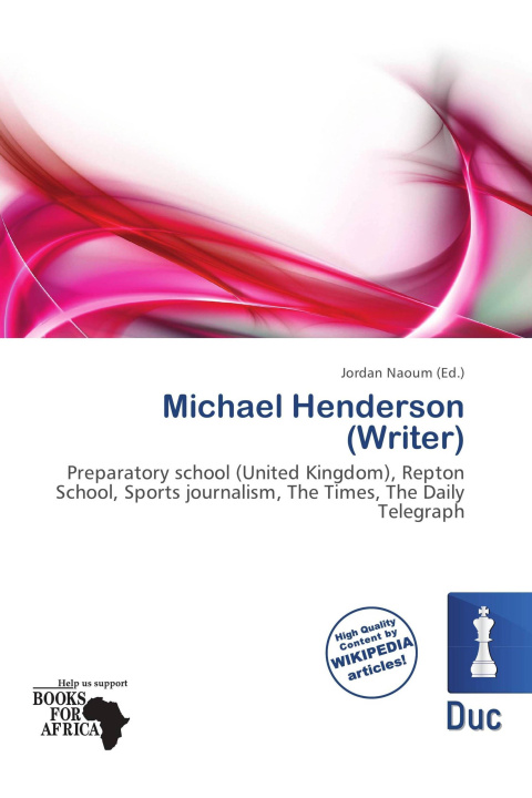 Buch Michael Henderson (Writer) 