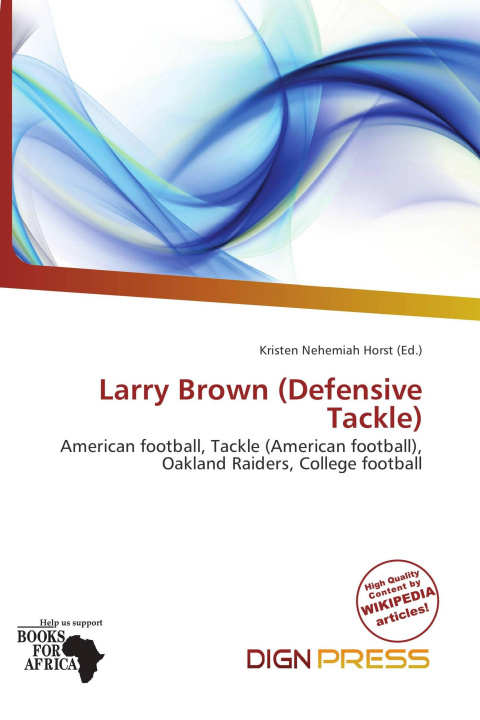 Livro Larry Brown (Defensive Tackle) 