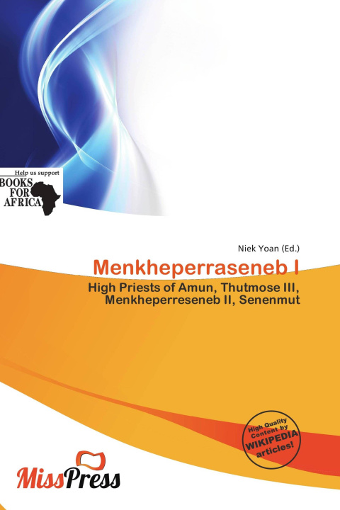 Livro Menkheperraseneb I 