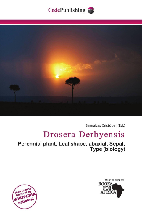 Buch Drosera Derbyensis 
