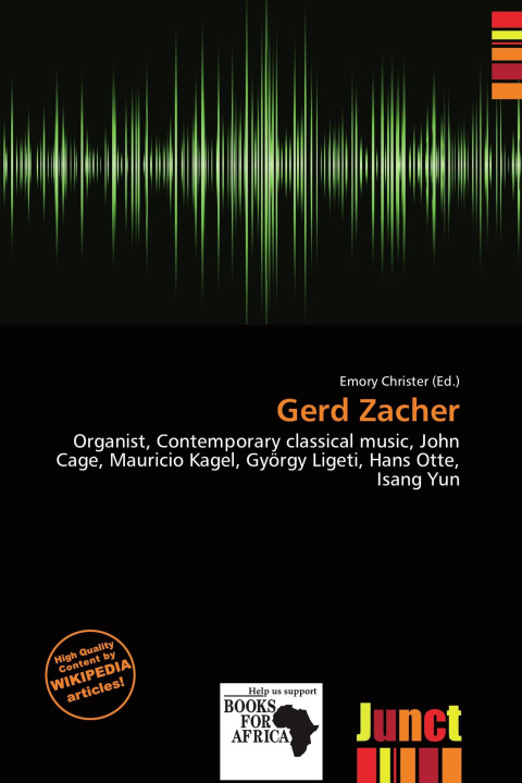 Книга Gerd Zacher 