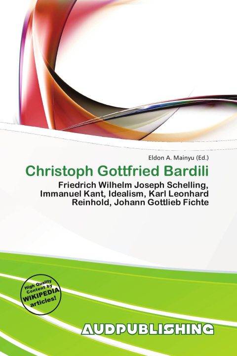 Könyv Christoph Gottfried Bardili 