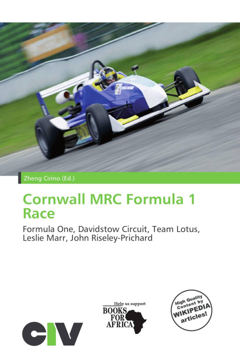 Könyv Cornwall MRC Formula 1 Race 