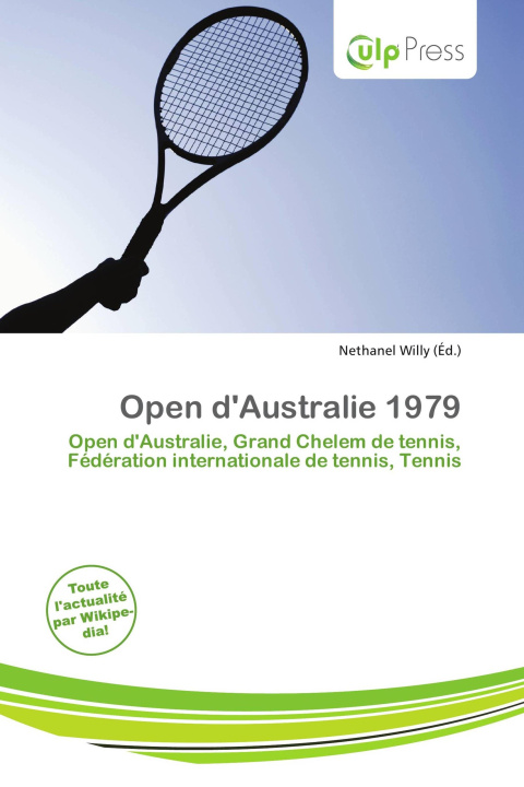 Knjiga Open d'Australie 1979 