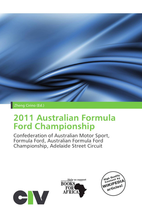 Knjiga 2011 Australian Formula Ford Championship 