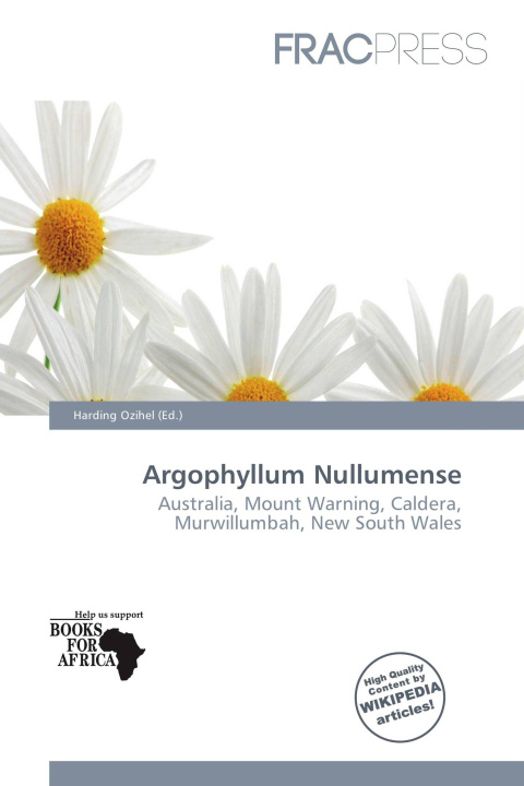Buch Argophyllum Nullumense 