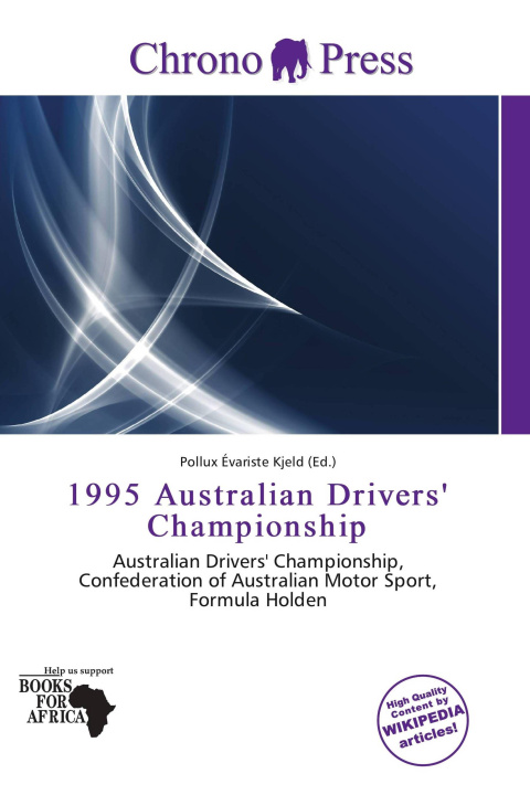Książka 1995 Australian Drivers' Championship 