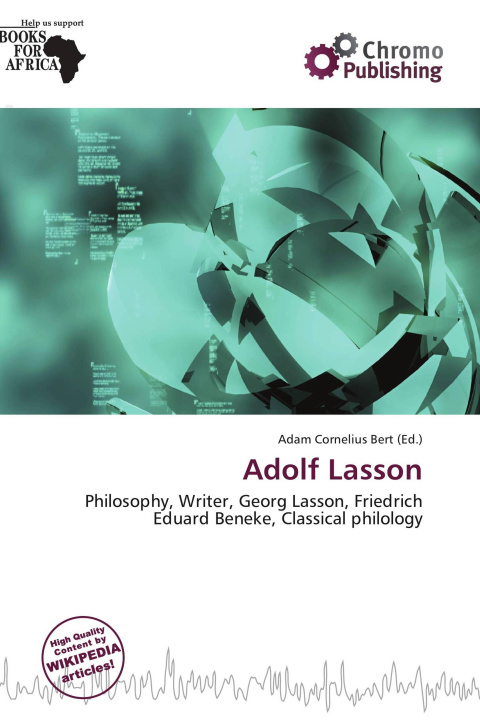 Buch Adolf Lasson 