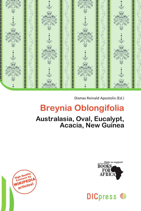 Książka Breynia Oblongifolia 