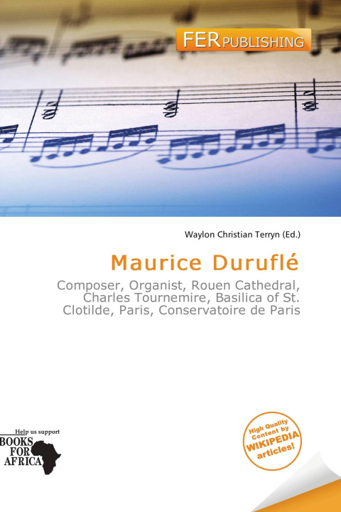 Carte Maurice Duruflé 