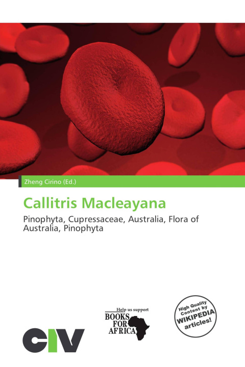 Könyv Callitris Macleayana 