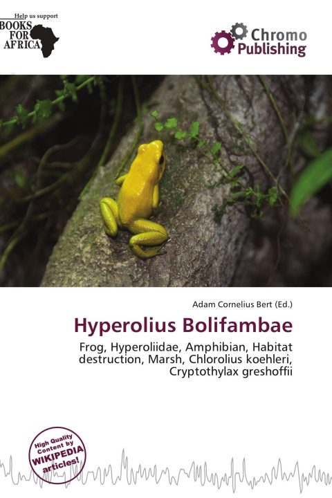 Könyv Hyperolius Bolifambae 